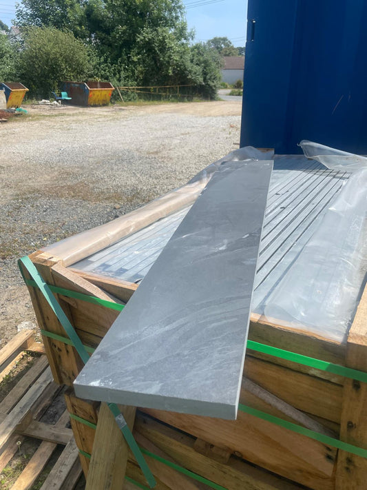 Graphite Brazilian Slate Sills and Custom Architectural Features